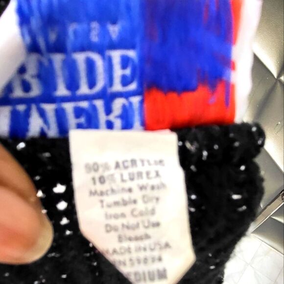 Vintage mettalic sweater - Picture 6 of 7